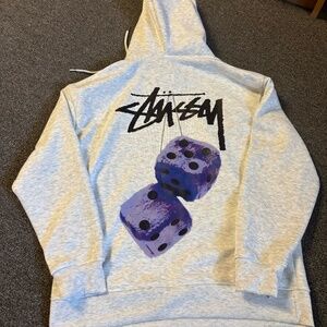 Purple Dice Stussy Hoodie